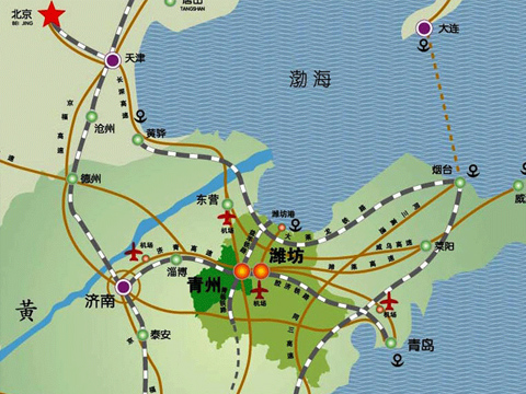 本院應(yīng)邀考察山東省青州市旅游發(fā)展