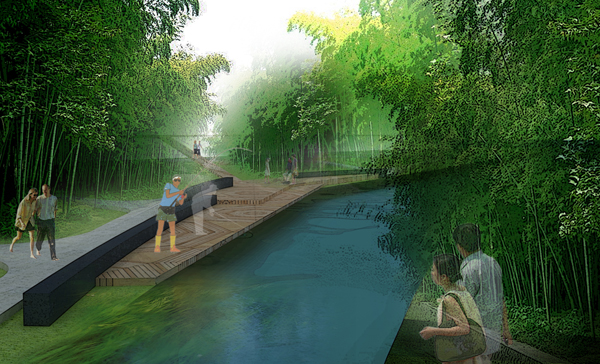 同和山致 龍虎山風景區修建性規劃:溪流竹林景觀 龍虎山風景區修建性規劃:溪流竹林景觀