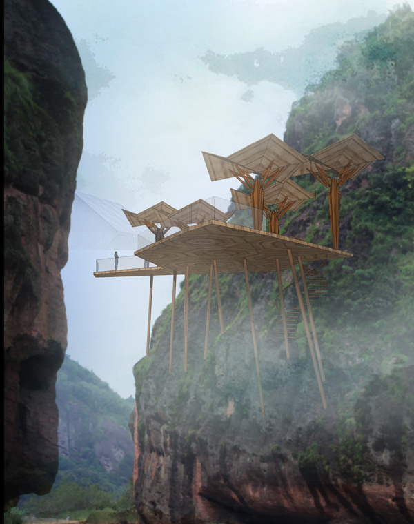 同和山致 龍虎山風景區修建性規劃:空中觀景平臺 龍虎山風景區修建性規劃:空中觀景平臺